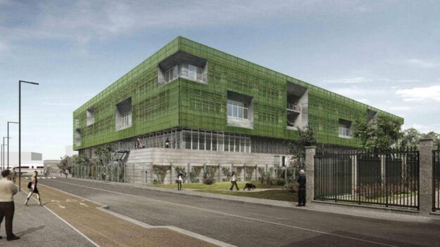 Centro Biotecnologie Medicina Traslazionale progetto Lamiera Stirata